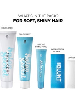 BBLUNT High Shine Creme Hair Colour with Shine Tonic - Coffee Natural Brown 4.31,100g, 8ml  - Image 2