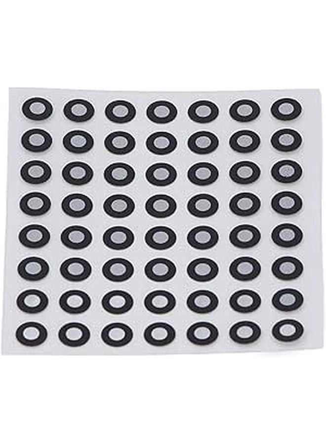 3D Scanning Reflective Markers 10 Sheets 3mm 6mm Diffuse Reflection Optical Tracking Dots for Scanner Calibration - Image 1