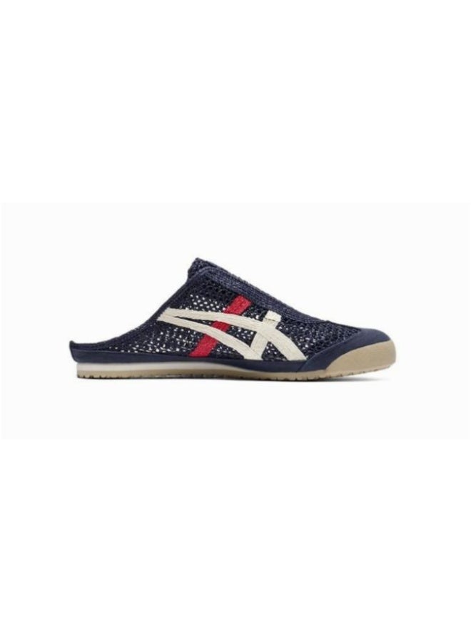 Onitsuka Tiger Onitsuka Tiger MEXICO 66 SABOT Summer Casual Slide Sandals - Navy Blue/White/Red  - Image 1