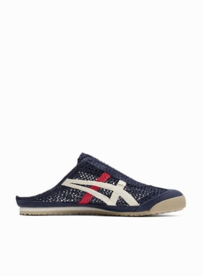 Onitsuka Tiger MEXICO 66 SABOT Summer Casual Slide Sandals - Navy Blue/White/Red - Image 1