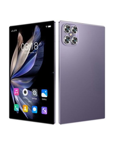 K11 Android Tablet, 10 Inch HD Touch Screen Portable Touch Pad, 5G Network Bluetooth Dual Camera Mobile Phone Tablet With Dual Sim Card Slots, (1pc, Purple)