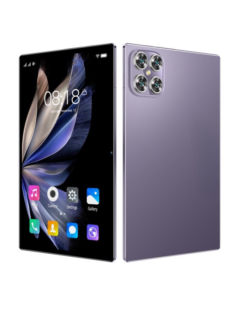 AROAQ K11 Android Tablet, 10 Inch HD Touch Screen Portable Touch Pad, 5G Network Bluetooth Dual Camera Mobile Phone Tablet With Dual Sim Card Slots, (1pc, Purple)  - Image 1