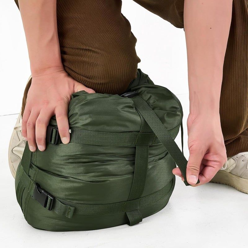 MOOCY Compression Stuff Sack, 12L/24L/45L Sleeping Bag Cover Sack Sleeping Bags Storage Stuff Sack Organizer - Great Sleeping Bags Clothes Camping Hiking Backpacking - Image 3