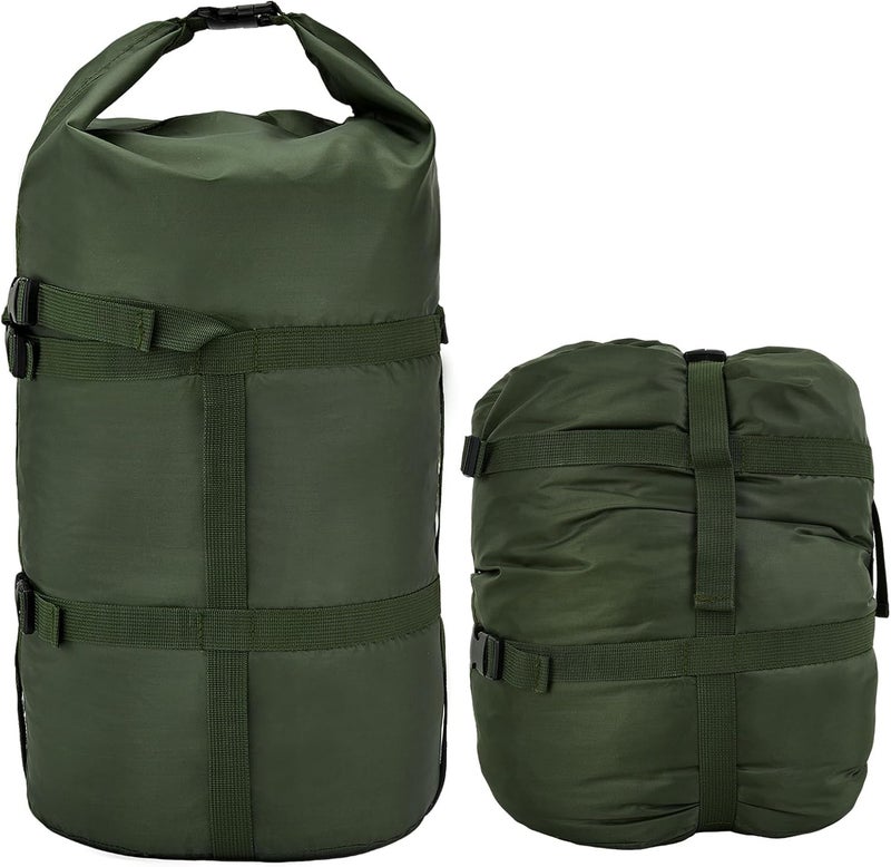 MOOCY Compression Stuff Sack, 12L/24L/45L Sleeping Bag Cover Sack Sleeping Bags Storage Stuff Sack Organizer - Great Sleeping Bags Clothes Camping Hiking Backpacking - Image 1