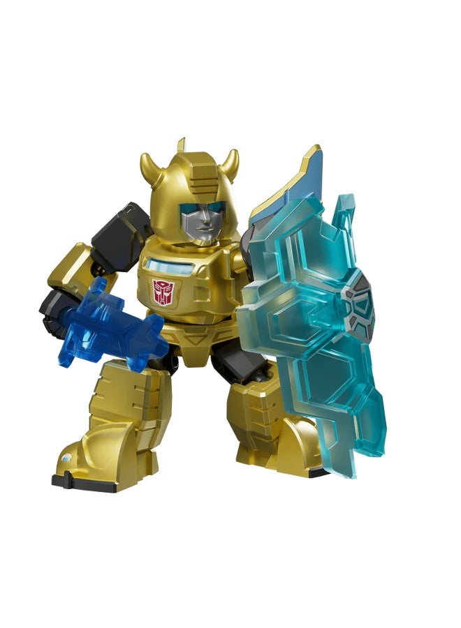 BLOKEES Transformers Galaxy Defender Building Kit | The Overthrow Version 02 Collectible Action Figure Block Toy | STEM Construction Set for Kids & Adults | Licensed Model for Creative Play & Display - Image 4