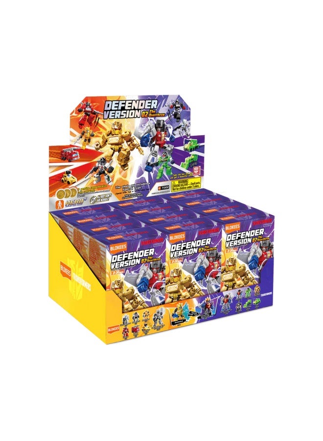 BLOKEES Transformers Galaxy Defender Building Kit | The Overthrow Version 02 Collectible Action Figure Block Toy | STEM Construction Set for Kids & Adults | Licensed Model for Creative Play & Display - Image 3