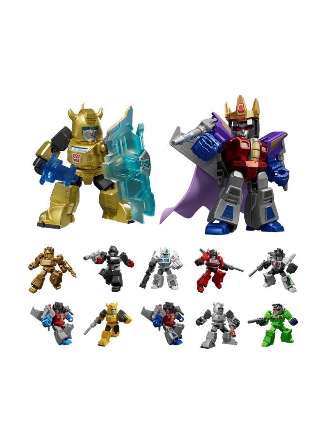 BLOKEES Transformers Galaxy Defender Building Kit | The Overthrow Version 02 Collectible Action Figure Block Toy | STEM Construction Set for Kids & Adults | Licensed Model for Creative Play & Display