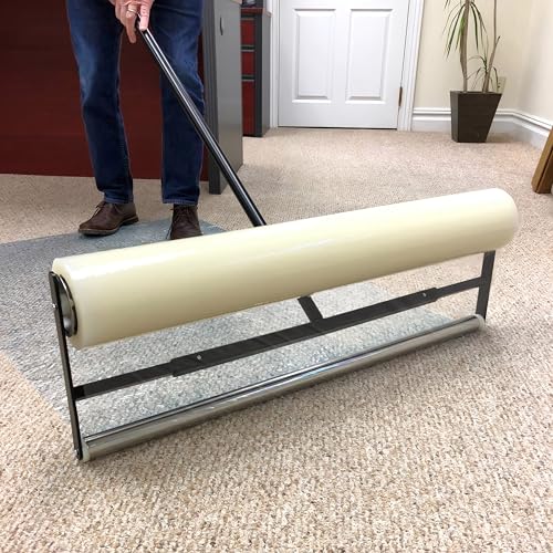 Zip-UP Carpet Protection Film - 24" x 50' Floor and Surface Shield with Self Adhesive Backing & Easy Installation - CPF2450 - Image 5