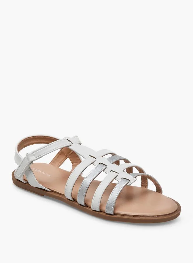 فلورا بيلا من شو إكسبرس Flora Bella Girls Hook & Loop Flat Sandals