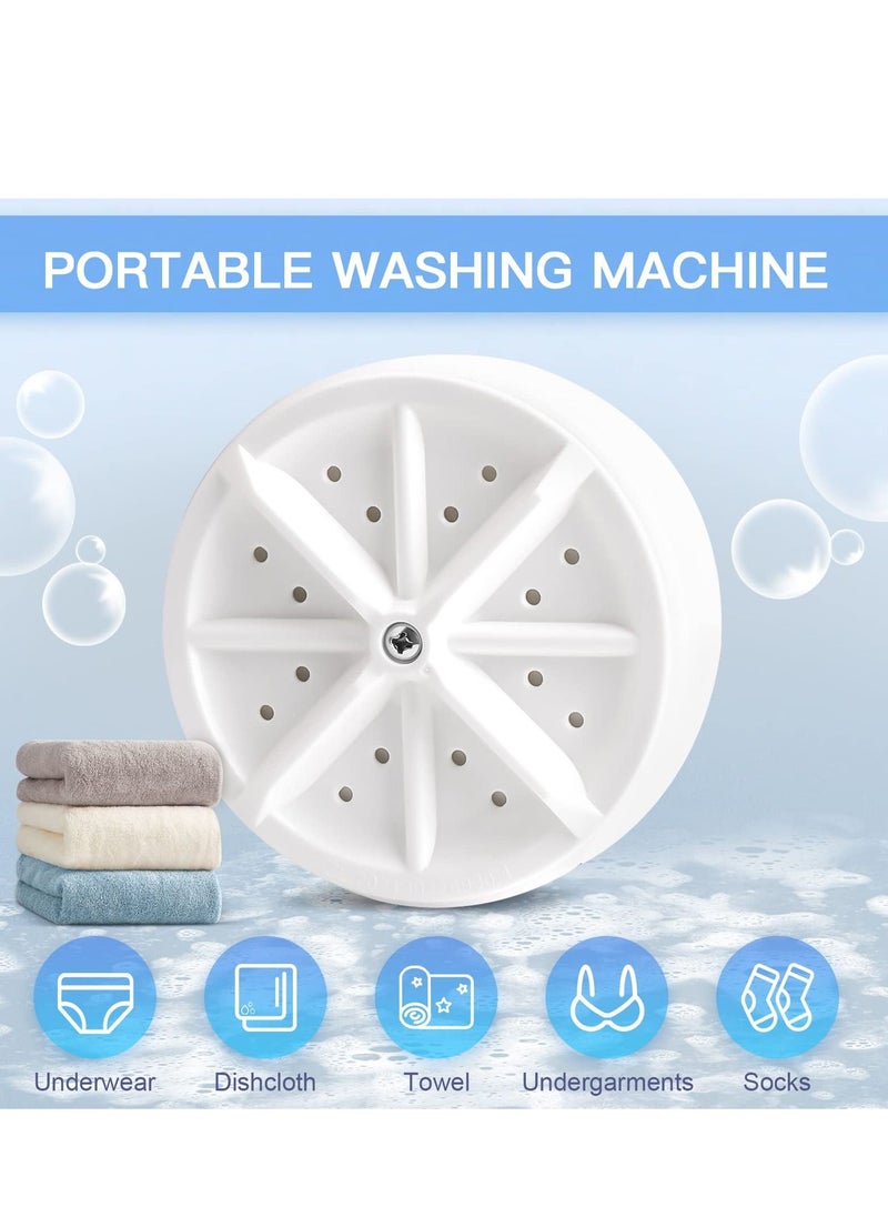 XiuWoo - 10L mini washing machine, portable foldable ultrasonic turbo washing machine, with USB - Image 1
