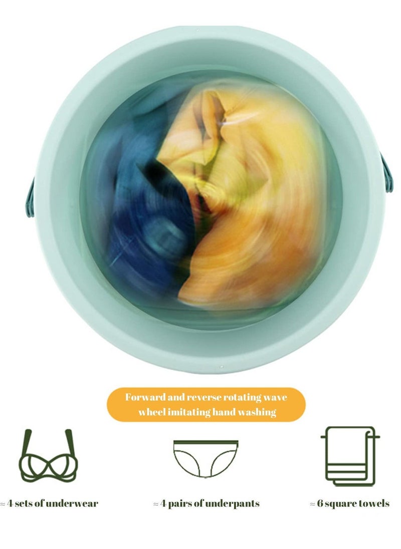 XiuWoo - 10L mini washing machine, portable foldable ultrasonic turbo washing machine, with USB - Image 1