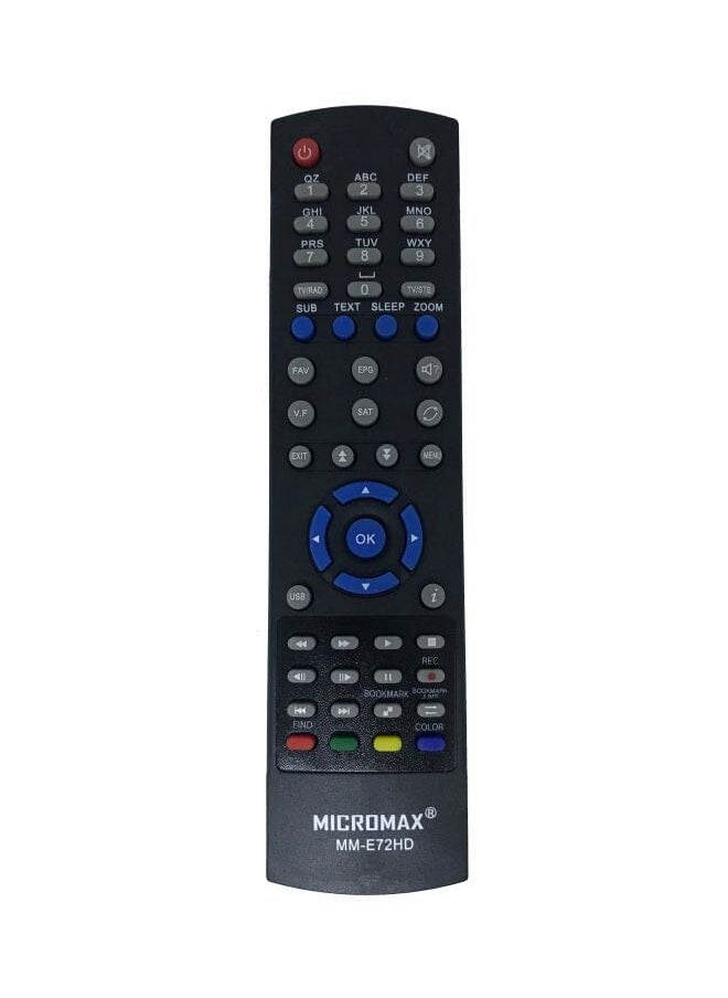 Micromax - Mini Remote Control Black - Image 1