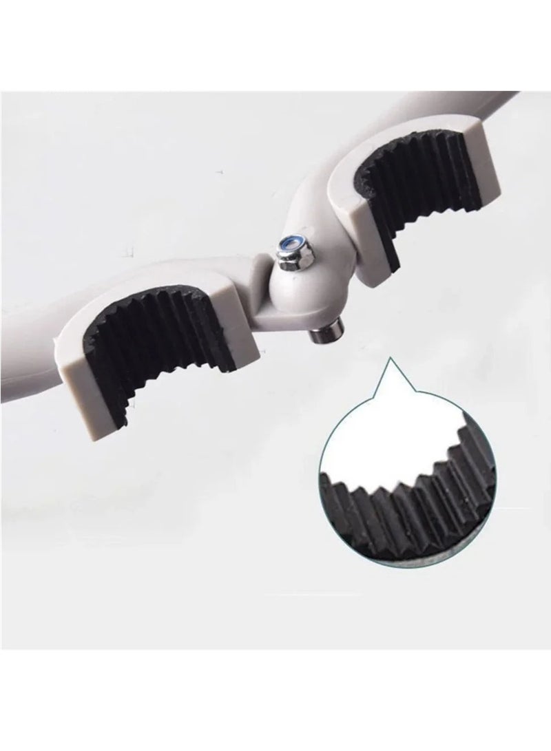Faucet Wrench, Universal Faucet Aerator Key And Removal Tool, Easy Grip Quick Disassembly Sink Faucet Aerator Replacement Tool For Kitchen Bathroom Toilet, (1pc, Silver)  - Image 4