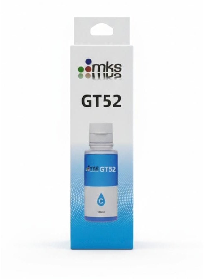 MKS Printer Ink  GT52 Blue 100ml