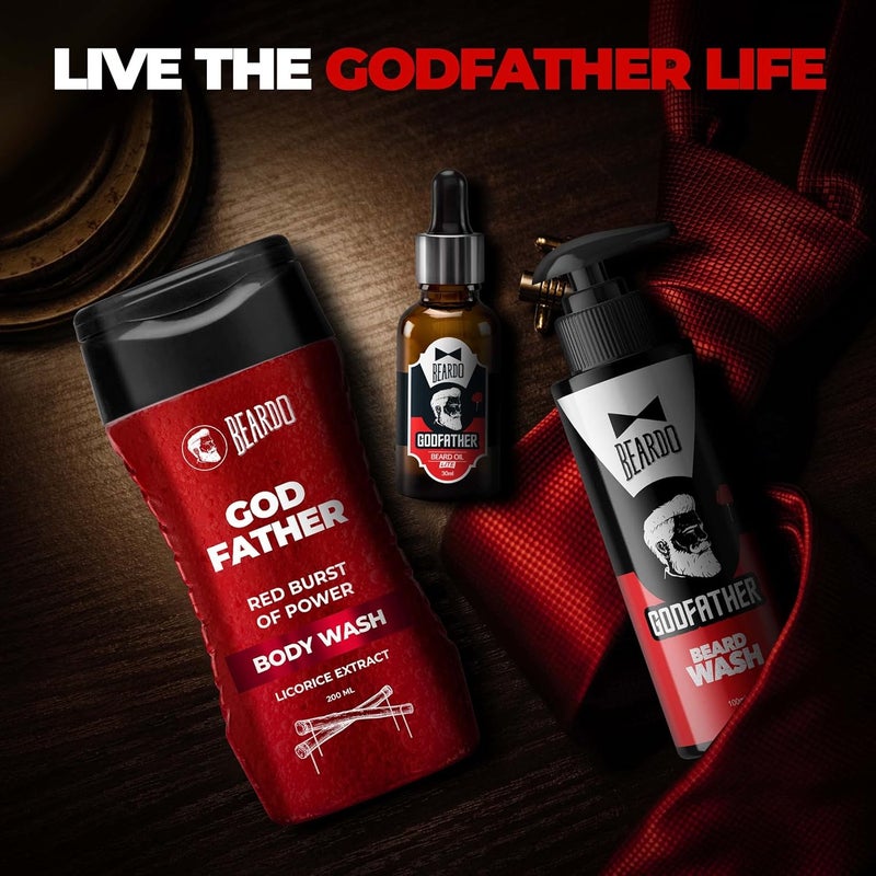 BEARDO Beardo Godfather Body Wash for Men 200ml  Powerful and Energising Bodywash for Men  Luxurious Lather and Refreshing Shower Gel  Goodness of Licorice Extract for Long Lasting Fragrance - Image 5