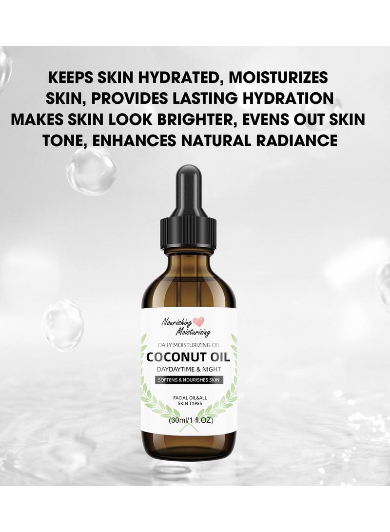 jalan Virgin Fractionated Coconut Oil Facial Care 30ML - High Purity Caprylic & Lauric Acids | Deep Nourishment & Hydration | Multi-Use for Hair, Body & Face - Image 5