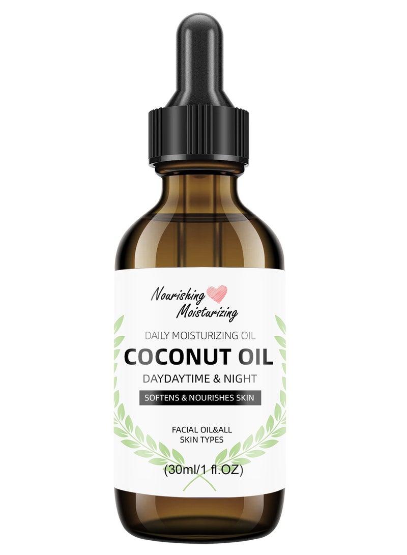 jalan Virgin Fractionated Coconut Oil Facial Care 30ML - High Purity Caprylic & Lauric Acids | Deep Nourishment & Hydration | Multi-Use for Hair, Body & Face - Image 1