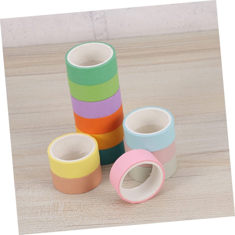 COHEALI Washi Stickers Aesthetic Paper Adhesive Tapes For Packaging Photo Album Scrapbooking - Image 4