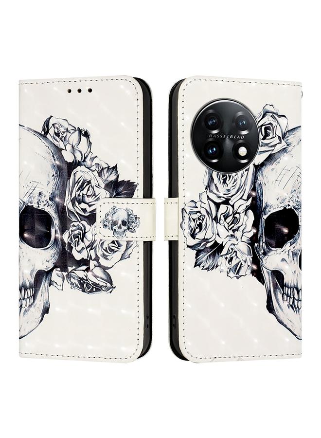 اس-توب جراب هاتف OnePlus 11 من الجلد بتصميم أفقي ثلاثي الأبعاد - Image 2