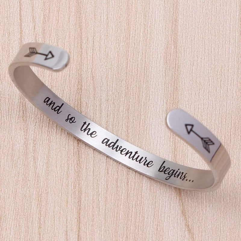 Btysun Bracelets for Women Mothers Day Bracelet Gifts from Daughter Inspirational Gifts for Women Graduation Gifts for Her Motivational Birthday Cuff Bangle Friendship Personalized Mantra Jewelry… - Image 3