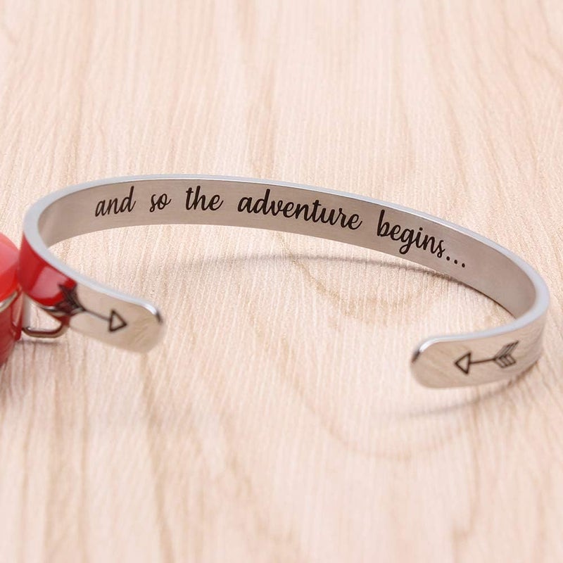 Btysun Bracelets for Women Mothers Day Bracelet Gifts from Daughter Inspirational Gifts for Women Graduation Gifts for Her Motivational Birthday Cuff Bangle Friendship Personalized Mantra Jewelry… - Image 4