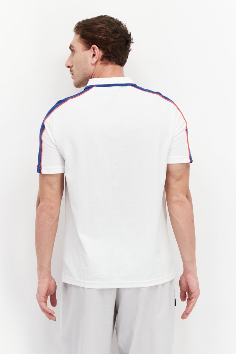 PUMA Puma x BMW Motorsport Men Sportswear Fit Short Sleeve Training Polo Shirt, White  - Image 2