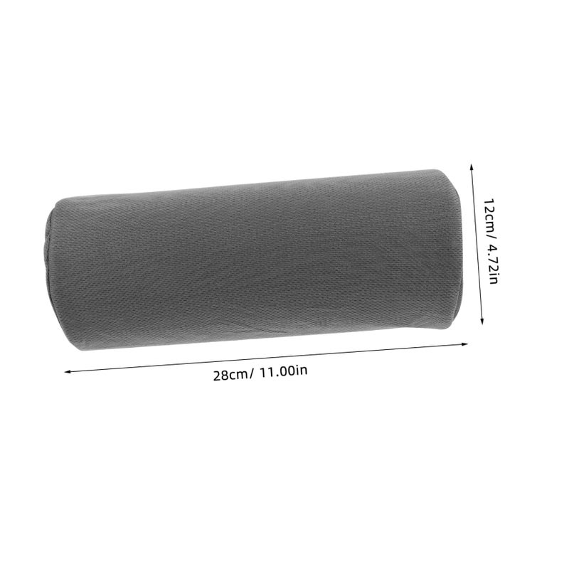 Ergonomic Lumbar Support Pillow With Adjustable Strap For Office Car Gaming Chair Grey - Image 3