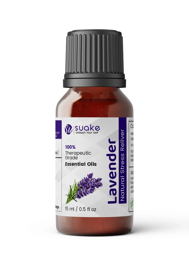 سويكي زيوت عطرية للبشرة والشعر والوجه والعناية بحب الشباب 100% زيت أساسي طبيعي نقي وغير مخفف من الدرجة العلاجية (اللافندر) - Image 1