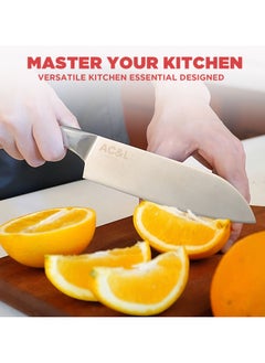 AC&L AC&L Kitchen Knife, 11-inch Professional Kitchen Knife, High Carbon Stainless Steel Sharp Knife with Ergonomic Handle and Gift Box for Vegetable Fruit Boneless Meat Restaurant (27.5X1.80cm)  - Image 3