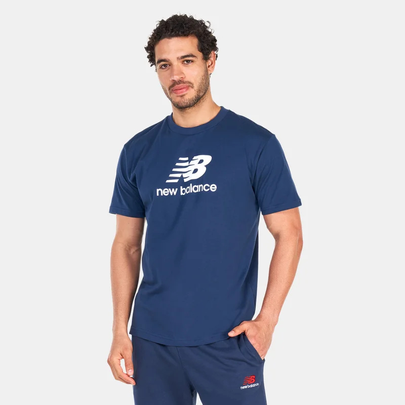 New Balance Men's Essentials Stacked Logo T-Shirt