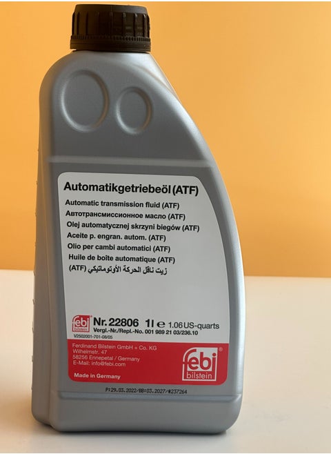 FEBI BILSTEIN TRANSMISSION OIL DB ATF DEXIII 1L