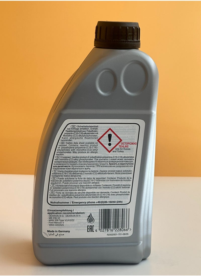 febi bilstein - FEBI BILSTEIN TRANSMISSION OIL DB ATF DEXIII 1L - Image 1