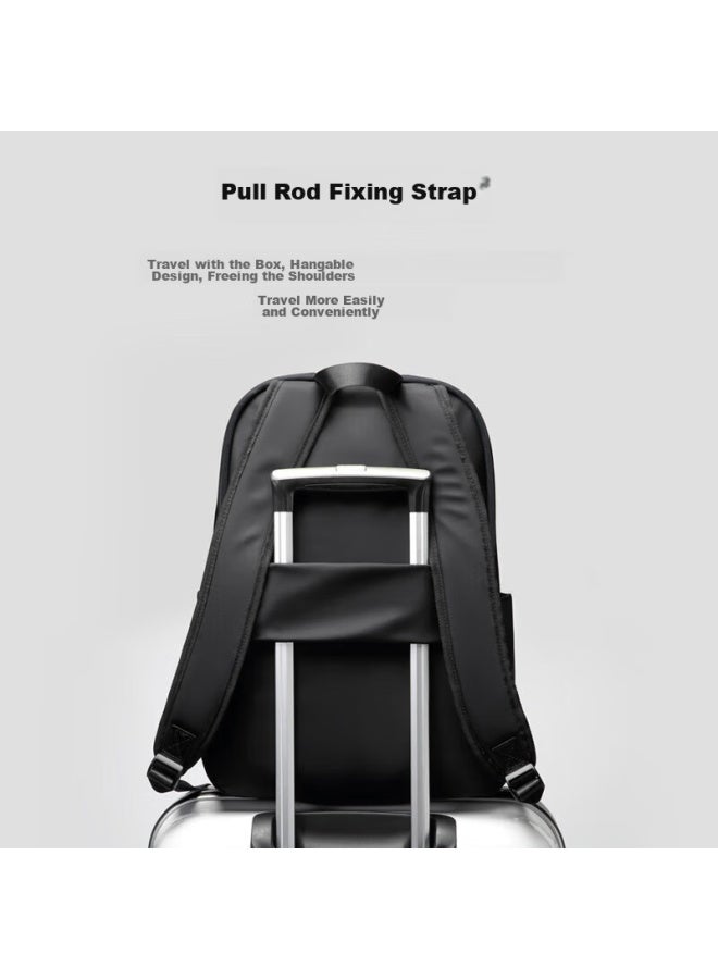 Golf Backpack For Men, Travel Backpack, 15.6-inch Laptop Bag, Student Schoolbag, Multi-compartment Commuter Business Travel Backpack - Image 4