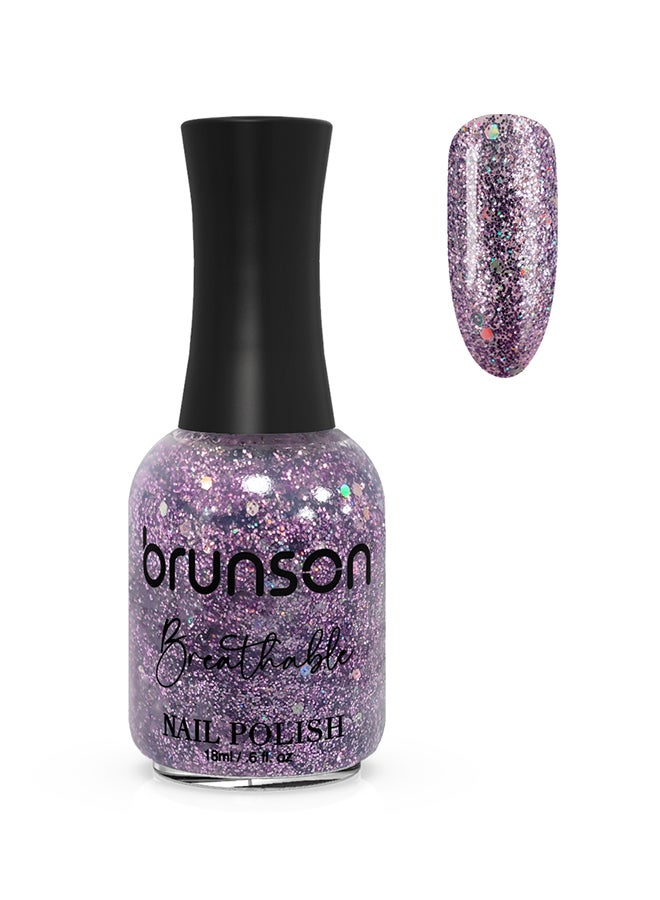 brunson Breathable Nail Polish Halal nail polish Wudu friendly Quick-Dry Vegan long lasting but easy peel off   18ml BH371