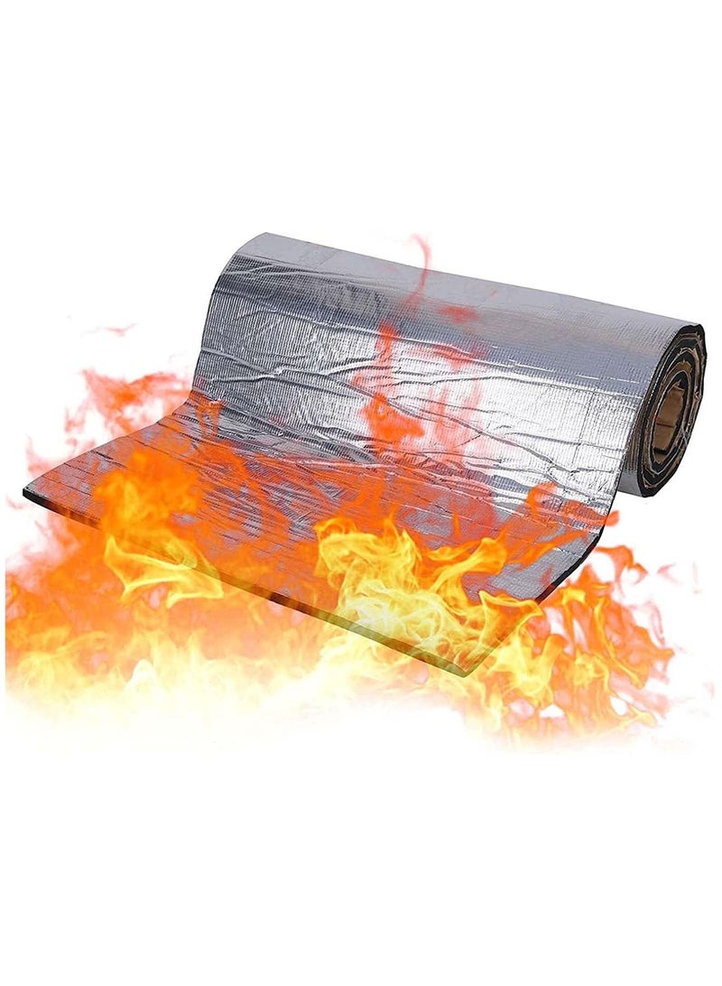 Premium 10mm Car Sound Deadening Mat Roll 500x2000mm Butyl Rubber Self-Adhesive Heat Insulation Pad for Noise Vibration Damping, Moisture Proof Waterproof Acoustic Insulation - Image 5