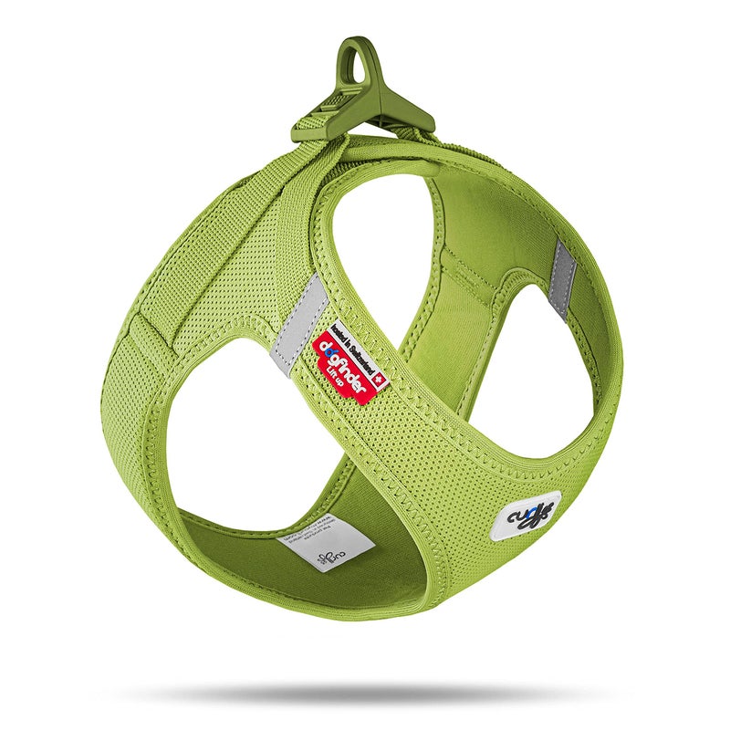 Curli Vest Harness curli Clasp AirMesh Lime 3XS - Image 2