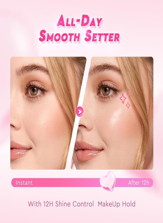 Glad2Glow Loose Powder Foundation, Mineral Powder Foundation for Oil Control & Long Lasting, Blurring Pressed-Free Finish for Mature & All Skin Types (03 Honey) - Image 3