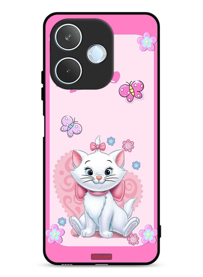 Tolwak Oppo A5 Pro Protective Case Cover Cute Lady Cat - Image 1