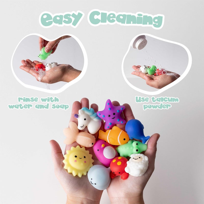 BONNYCO Mochi Squishy Toys Bulk for Kids Party Favors Pack 80. Goodie Bags Stuffers for Kids 3-5 4-8, Return Gifts Birthday Party. Squishy Fidget Toys, Pinata Stuffers Birthday Boys Girls Kawaii - Image 5