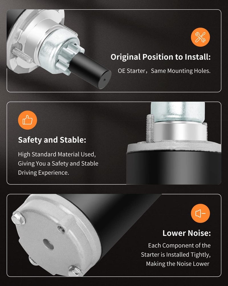 OCPTY New Starter for Kohler 18HP Engines and Cub Cadet Lawn Tractors - Image 3