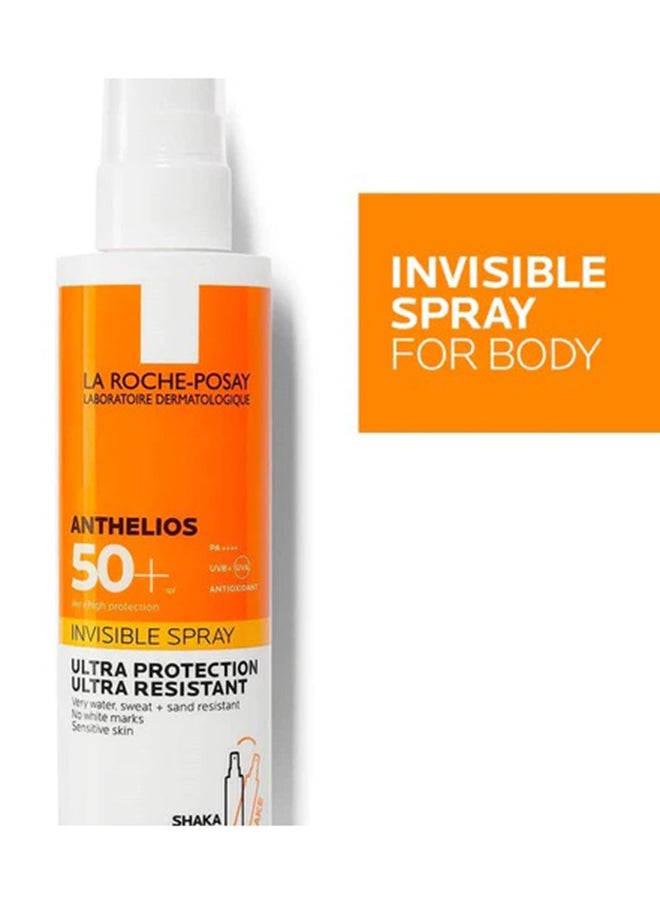 LA ROCHE-POSAY - Anthelios Invisible Sunscreen Body Spray SPF50+ - Image 1