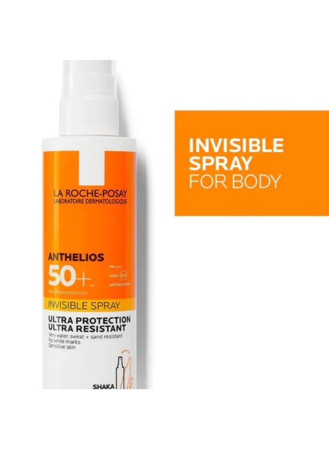 لاروش بوزيه بخاخ أنثيليوس غير مرئي بعامل حماية من الشمس 50+ معطر 200 مل - Image 2