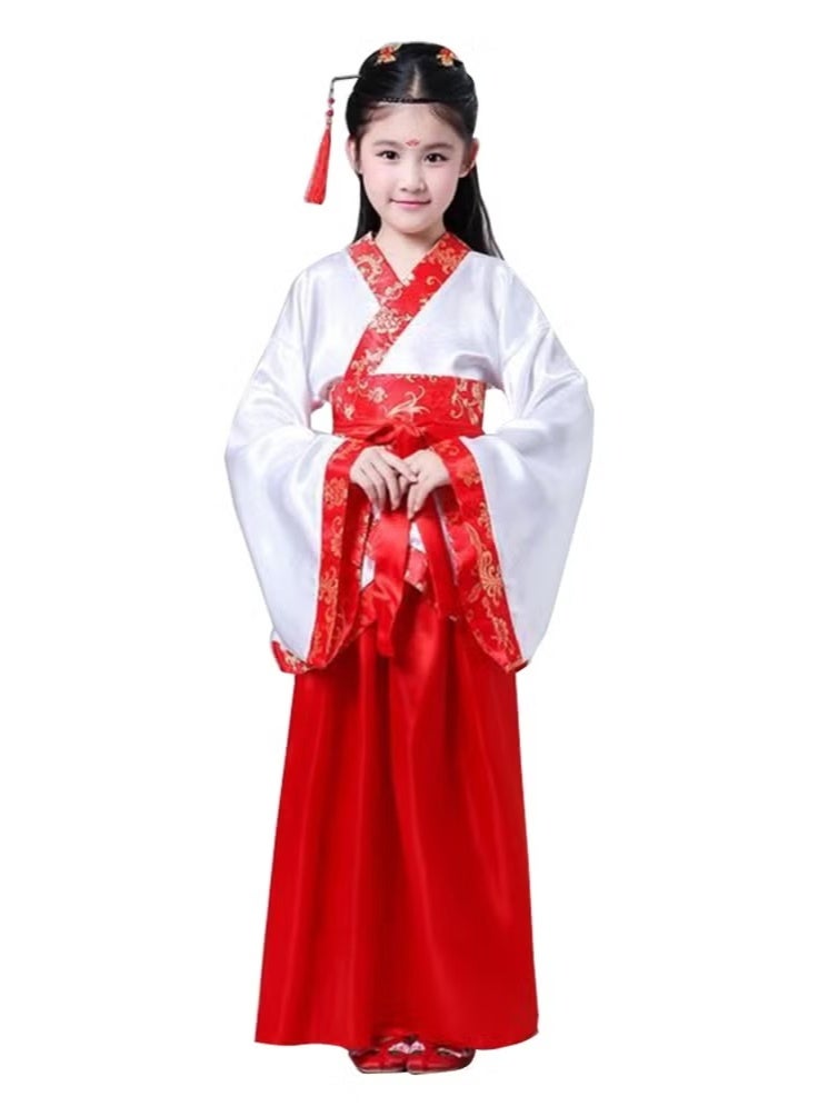 New Retro Chinese Hanfu Dress Imitation of Tang and Song Dynasties Girls' Dress - Image 1
