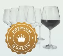 Red Vanilla Bohemia Crystal Sandra Wine Glass 570 Ml Set of 6pcs - Image 3
