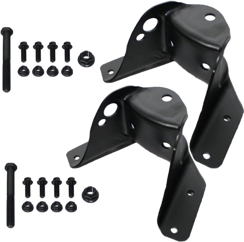 BST BSSP Pair 722-045 Rear Leaf Spring Hanger Forward Mounting Bracket for 1988-1999 Chevy GMC C1500 C2500 - Image 1