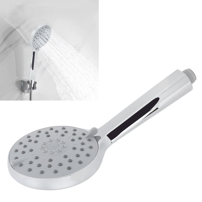 Handheld Shower Head: ABS Plastic Anti-Rust Self-Cleaning Nozzle - 3 Spray Modes One-Key Switch High Pressure Water Saving For Home Bathroom Pet Cleaning Child Bathing Tile Washing - Image 5