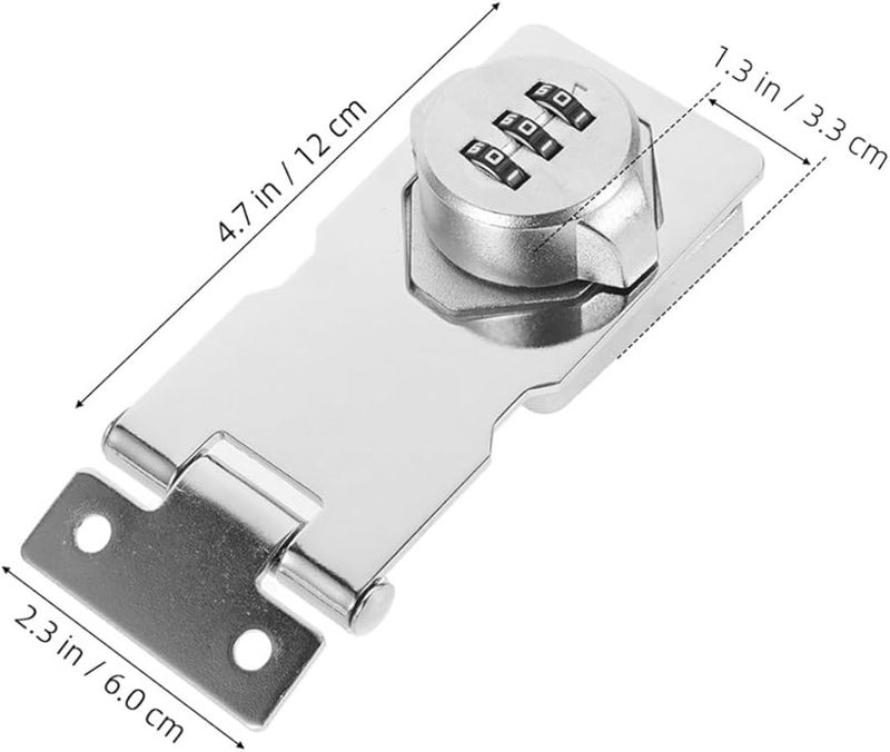 Tehaux Cabinet Lock Password Combination Zinc Alloy For Doors Drawers File Cabinets - Image 3