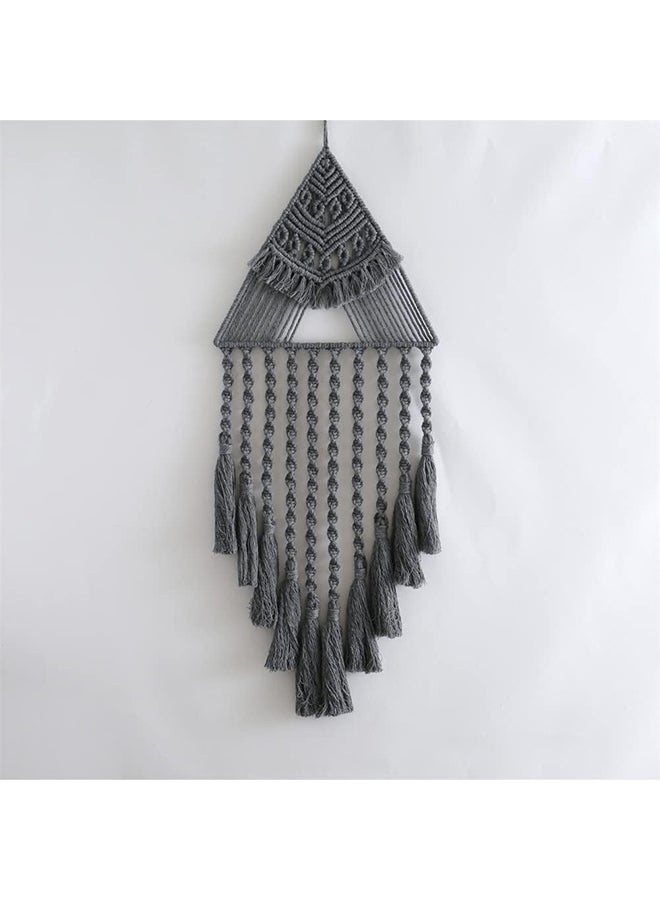 انتيكيانو صائدة الاحلام المكرمية لغرفة النوم، ديكور حائط بوهو كبير معلق  لتزيين المنزل 71 - Image 1