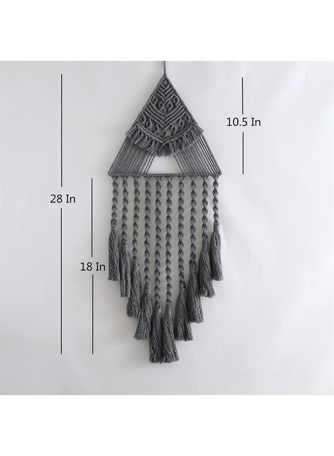 انتيكيانو صائدة الاحلام المكرمية لغرفة النوم، ديكور حائط بوهو كبير معلق  لتزيين المنزل 71 - Image 4