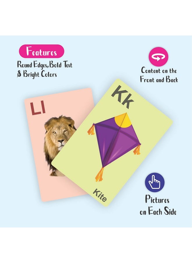 Bookworm Bookworm Flash Cards for Kids | Fun & Educational Numbers & Alphabets Set for Early Childhood Learning - Perfect for Ages 1-6 (18 Cards)  - Image 5